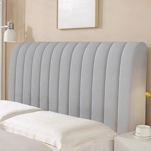 Funda Elástica para Cabecero de Cama Queen, Protector a Prueba de Polvo, Cubierta de Terciopelo para Cabecero Tapizado - Product Image 4