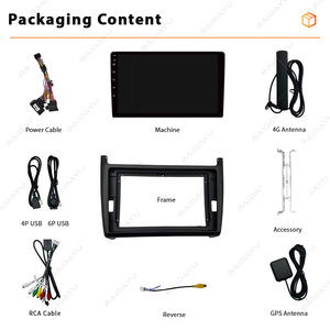 Baidayu <span class=keywords><strong>Android</strong></span> 9 Inch Màn Hình Xe Hơi <span class=keywords><strong>GPS</strong></span> Stereo Đa Phương Tiện Xe Đầu Đơn Vị Phổ Quát Phù Hợp Cho VW Polo 2011-2017 Bao Gồm Carplay USB - Product Image 6