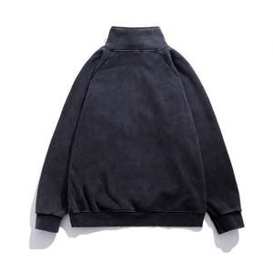 Veste zippée à col haut en polaire pour hommes pour le printemps 2025 Couleur unie - Product Image 2