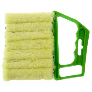 Paño de limpieza de microfibra para persianas, cepillo para ventanas, plumero para aire acondicionado, limpiador de ventiladores de coche, herramienta lavable al por mayor - Product Image 4