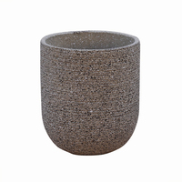 Pots de fleurs de jardin de style romain classique jardinières intérieures et extérieures en fibre de ciment pour hôtels pépinière espaces de vie utilisation au sol