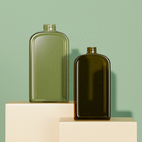 Vente en gros de bouteilles de lotion cosmétique en plastique PET de 750ml bouteilles vides de liquide de lavage corporel de 500ml bouteille de lavage corporel