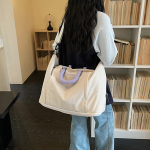 Bolsa <span class=keywords><strong>de</strong></span> <span class=keywords><strong>Viaje</strong></span> <span class=keywords><strong>de</strong></span> Corta Distancia con Cierre y Asa <span class=keywords><strong>de</strong></span> Nailon, Bolsa Deportiva Impermeable <span class=keywords><strong>de</strong></span> Gran Capacidad para Unisex - Product Image 2