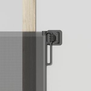 Pagar pengaman untuk penggunaan di rumah pagar pembatas pagar pengaman dapat ditarik bebas untuk hewan peliharaan bayi aman tersedia - Product Image 5