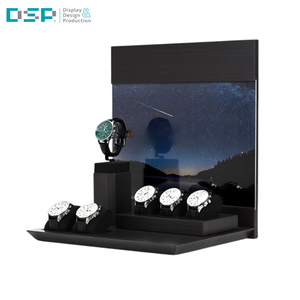 Dsp Việt Nam Nhà Máy bán hàng trực tiếp High End đồng hồ hiển thị đứng tùy chỉnh Acrylic đồng hồ hiển thị chủ - Product Image 1