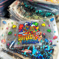 Autocollants requins imperméables en PET pour gobelets de 16 oz, format A4, impression UV, qualité supérieure, directement de l'usine, pour transfert sur gobelets