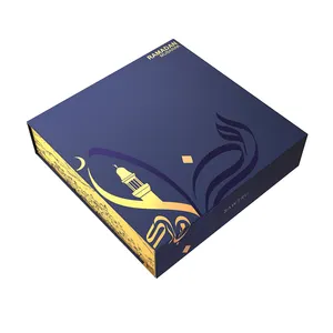 Ramadan New Design Mid Autumn Festival Eid Mubarak Box Candy Chocolates Dates Gift Box