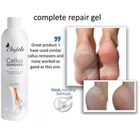 Soins des pieds professionnels huile d'arbre à thé Peeling fichier exfoliant dissolvant de callosités talon fissuré dissolvant de callosités Gel exfoliant pour les pieds