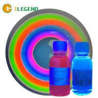 GDLEGEND Inkjet UV Tinta tak terlihat Tinta neon terang tinggi Tinta Fluorescente Impresora