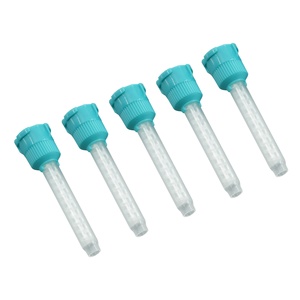 Puntas de mezcla cortas dinámicas verde azulado para material de impresión <span class=keywords><strong>dental</strong></span> de laboratorio <span class=keywords><strong>dental</strong></span> - Product Image 1