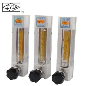 Anti korosi area variabel tabung kaca rotameter tahan kimia HCL <span class=keywords><strong>flowmeter</strong></span> untuk gas udara - Product Image 2