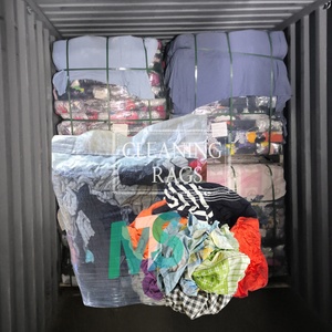 Chiffons de nettoyage industriels colorés, récupérés, multi-usages, en coton de haute qualité - Product Image 1