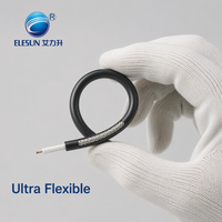 Câble coaxial ultra flexible ELESUN 1.5D-2V avec blindage tressé en cuivre nu pour module GPS de voiture