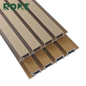 ROKE Vente en gros de panneaux muraux en PVC WPC modernes et économiques, imperméables et ignifuges pour les murs extérieurs, pour les salons et les utilisations commerciales - Product Image 3