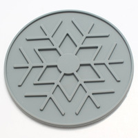 Tapis à lécher pour chien en silicone PKY en forme d'os, motif osseux en relief, pour alimentation lente et enrichissement des aliments humides