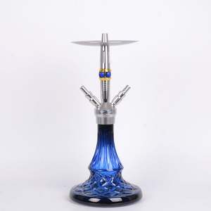 Conjunto de hookah popular de aleación de aluminio con tecnología de espejo, nuevo diseño, mezcla de colores, hookah portátil - Product Image 5