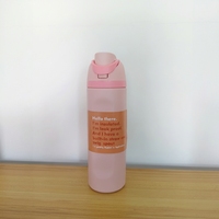 Bouteille d'eau sport isotherme en acier inoxydable rose 19 OZ avec paille intégrée, poignée et bouchon à bec verseur – Idéale pour le cyclisme, les voyages et le fitness