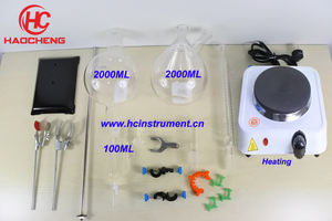 מעבדה חיוני שמן קיטור זיקוק זכוכית מנגנון מעבדה ערכת זיקוק - Product Image 4