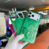 Étui de téléphone portable double couche IMD avec motif 3D laser, bord souple en TPU et dos rigide en PC, personnalisation OEM disponible, antichoc