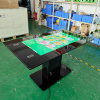 Tableta Inteligente Multitáctil Capacitiva de 43 Pulgadas, Mesa de Juego Táctil para Cafetería