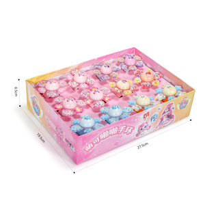 Anillo a presión de dibujos animados para niños y niñas, pulsera, figurita de muñeca, joyería, graduación de jardín de infantes, regalo pequeño cultural y creativo - Product Image 5