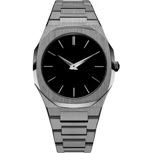 Popolare di alta qualità al quarzo di lusso Business montre personnalist logo sottile orologi classici da uomo