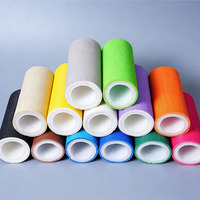Couverture de tuyau en PVC ignifuge pour équipement de terrain de jeux commercial, pour amortissement de structure en acier, forme de bande longue