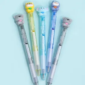 Cute Pet Paradise 0.5mm Erasable Gel Pen Student Cartoon Stationery Office Supplies Erasable Gel Unicorn Cute Kawaii Pen