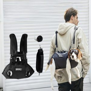 Hipepet Dog Carrier Backpack Breathable Pet Sling For Small Dogs Travel Use - Product Image 1