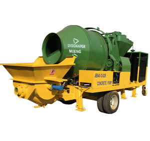 Hormigonera Móvil Portátil Autocargable Diésel con Bomba de Hormigón, Máquina de Bombeo de Hormigón Celular Pequeña Mini - Product Image 4