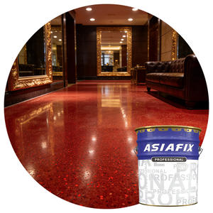 Peinture de <span class=keywords><strong>sol</strong></span> en sable coloré époxy écologique, facile à installer et à nettoyer, antidérapante, aspect marbre - Product Image 2