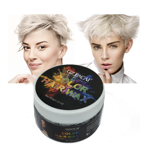 แวกซ์สี120g สำหรับ<span class=keywords><strong>ผม</strong></span>แวกซ์สีพิเศษสำหรับผู้ชาย