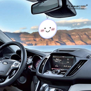 Ambientadores de Coche con Aroma a Planta, Color Rosa, con Diseño de Cara Sonriente, 18% de Aceites Esenciales, Eliminación de Olores de Larga Duración, Seguros <span class=keywords><strong>para</strong></span> Niños y Mascotas, Compatibles con OEM y ODM - Product Image 4