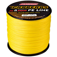 Usine directe vente 8 Brins 40-300LB 300 mètre Pe Tressé Ligne De Pêche