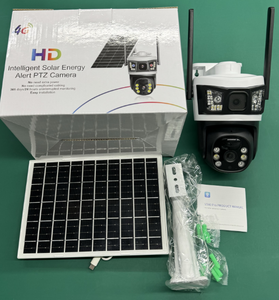 Cámara de seguridad para exteriores V380 Pro con energía solar, 2 lentes, 4G, tarjeta SIM, WIFI, visión nocturna, 4G, AI, Guardia de granja, vídeo, Sensor CMOS, nube/SD - Product Image 6