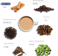 125g / boîte Thé et épices en vrac Chai Masala pré-mélangé, cuisine indienne