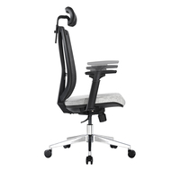 Usine directe chaise de bureau de direction commerciale de haute qualité à dossier haut design moderne ergonomique BIFMA échantillon gratuit disponible