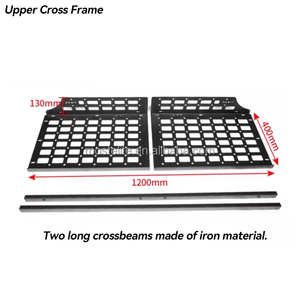 Vendita calda ripiano per <span class=keywords><strong>bagagliaio</strong></span> posteriore pieghevole in alluminio portabagagli per Jetour T2 accessori per viaggiatori 2024 2025 - Product Image 4