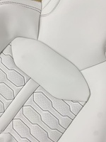 Vente flash - Coussins de siège de voiture de luxe, universels, en cuir PU Napa noir, nouveau type de housses de siège de voiture universelles adaptées aux Audi
