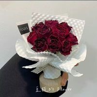 Rafraîchisseur d'air pour voiture Fleurs séchées Clip d'aromathérapie pour voiture Bouquet de décoration de sortie d'air Fleurs préservées pour l'intérieur de la voiture