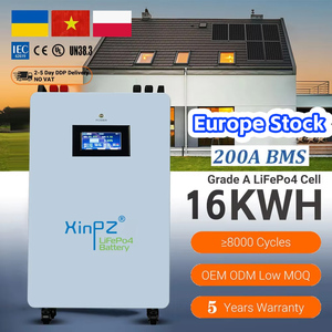 51.2V 400ah Stackable chia LiFePO4 pin năng lượng mặt trời 5kwh/10kwh cho hệ thống lưu trữ năng lượng nhà treo tường - Product Image 5