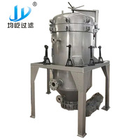 304SS Colza Huile comestible Blanchiment Terre Filtration au charbon actif Pression Filtre à feuilles vertical