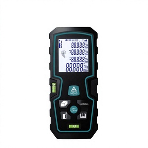 Télémètre <span class=keywords><strong>laser</strong></span> industriel S8A haute précision, portée 0-120m, précision <span class=keywords><strong>1mm</strong></span>, double niveau à bulle horizontale, grand écran, étanche IP54 - Product Image 1