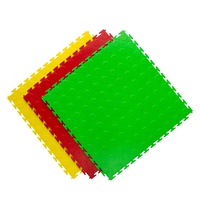 Carretilla elevadora de alta calidad y duradera, taller de almacén, baldosas de PVC para garaje, suelos de plástico entrelazados