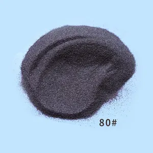 Mesh-120mesh褐色溶融アルミナコランダムf120グレインサンドプラント