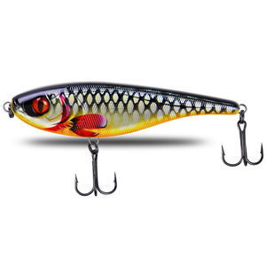 Selco chine naufrage manivelle leurre <span class=keywords><strong>Buster</strong></span> <span class=keywords><strong>Jerk</strong></span> pêche appâts durs attirail brochet leurre de pêche - Product Image 3