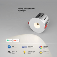 Plafonnier LED à spectre complet pour la maison, anti-éblouissement, corps en aluminium, IP44, éclairage de couloir, lumière de plafond principale pour salon