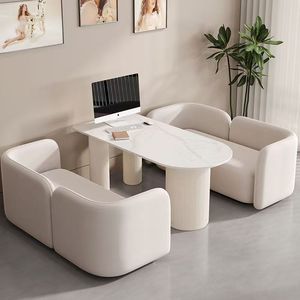 Venta Directa de Sofá de Espera para Salón de Belleza, Sofá de Alta Calidad para Sala de Estar, Juego de Sofás de Lujo para Sala de Estar - Product Image 6