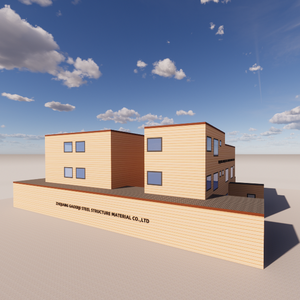 Villa Prefabricada <span class=keywords><strong>de</strong></span> Acero <span class=keywords><strong>de</strong></span> Tres Pisos para Uso Residencial, Construcción Rápida y Duradera - Product Image 5