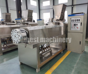Extrudeuse puissante pour la production de nouilles italiennes sèches et machines de fabrication de pâtes de maïs pour la production de macaroni frais - Product Image 2
